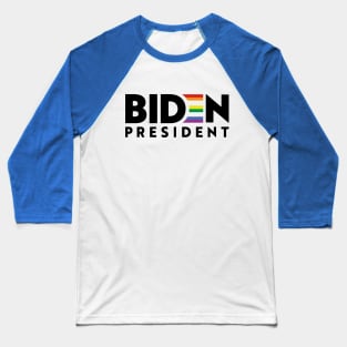 Joseph Biden Gay Pride Shirt| Joe Biden LGBT Rainbow | Biden Harris 2024 Baseball T-Shirt